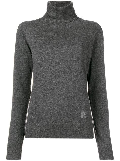 turtle neck givenchy|Turtleneck sweater in wool and cashmere .